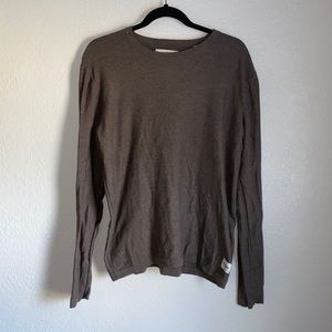 Jack & Jones Grey Crewneck Long Sleeve